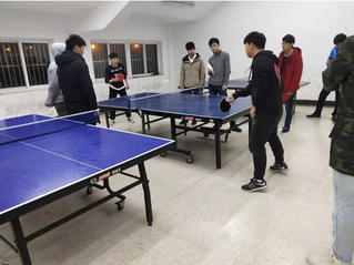 乒乓球协会新老生友谊赛