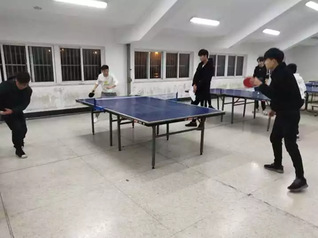 乒乓球协会“老带新”乒乓球决赛